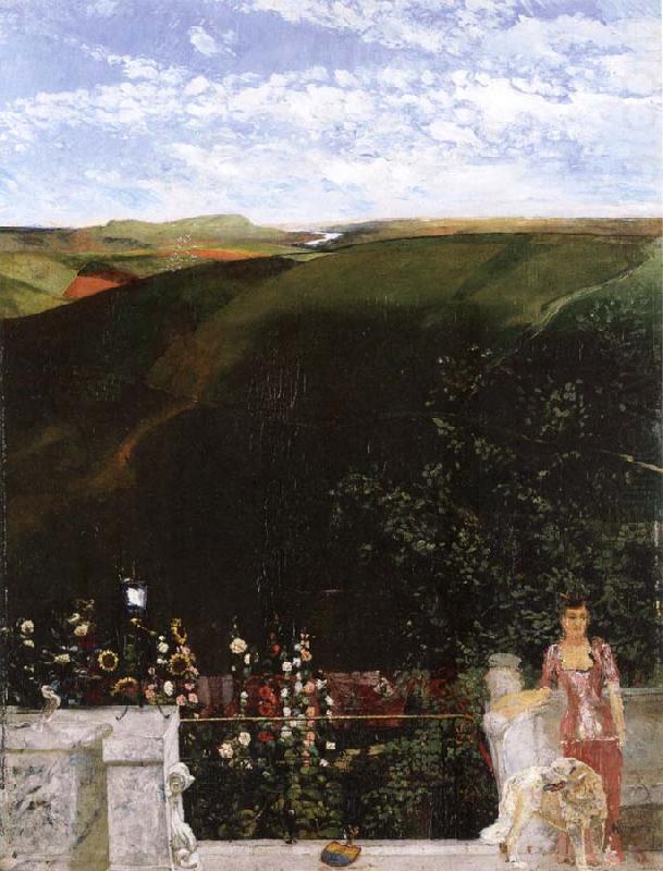 Max Klinger Terrace china oil painting image